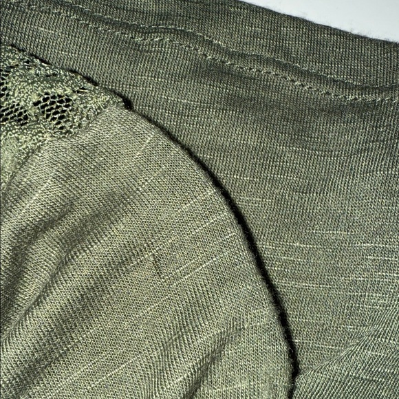 Cruel Girl Olive Lace Blouse - Picture 4 of 5